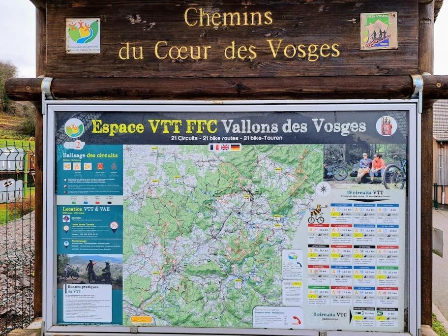 Gite Spa "La Foret Argentee" Proche Gerardmer Laveline-du-Houx Exteriör bild