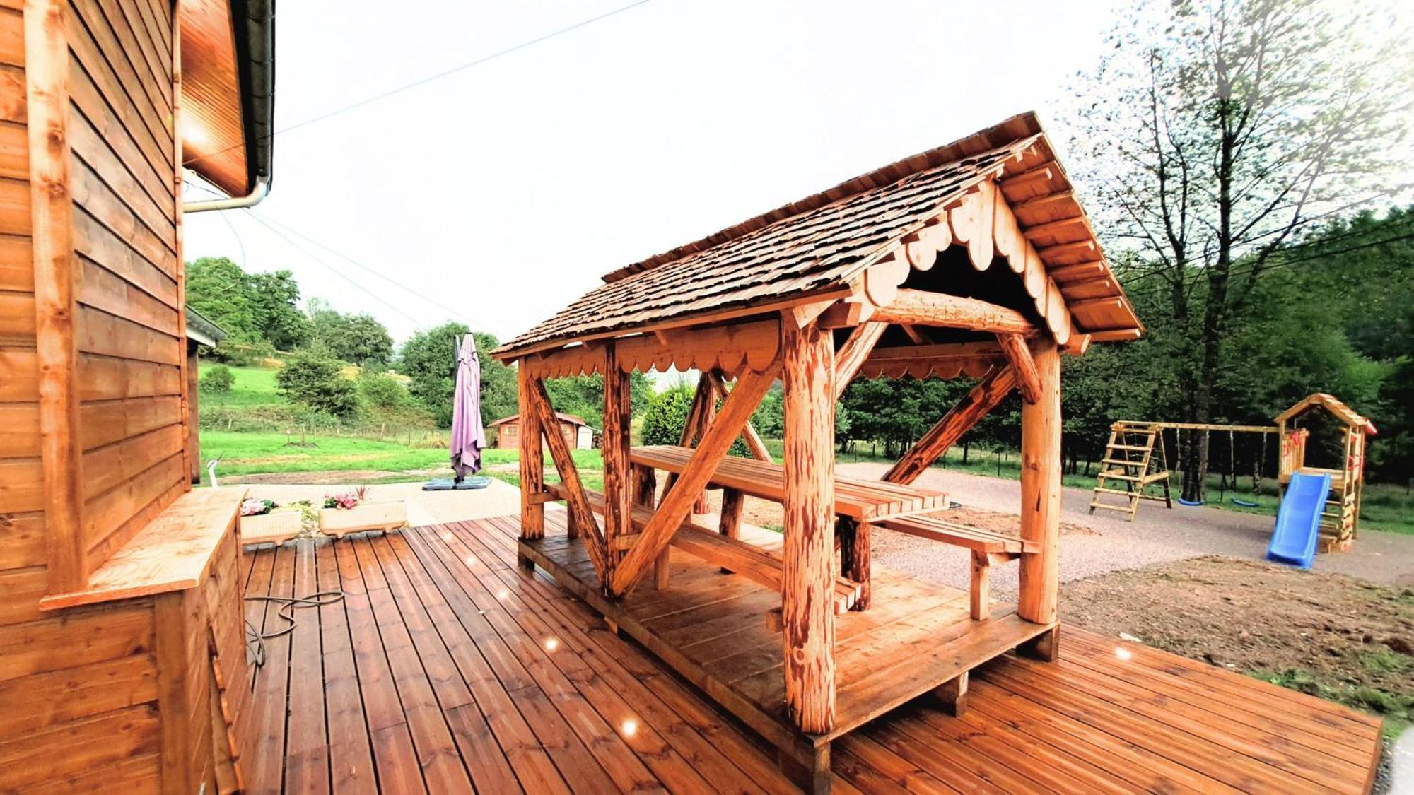 Gite Spa "La Foret Argentee" Proche Gerardmer Laveline-du-Houx Exteriör bild
