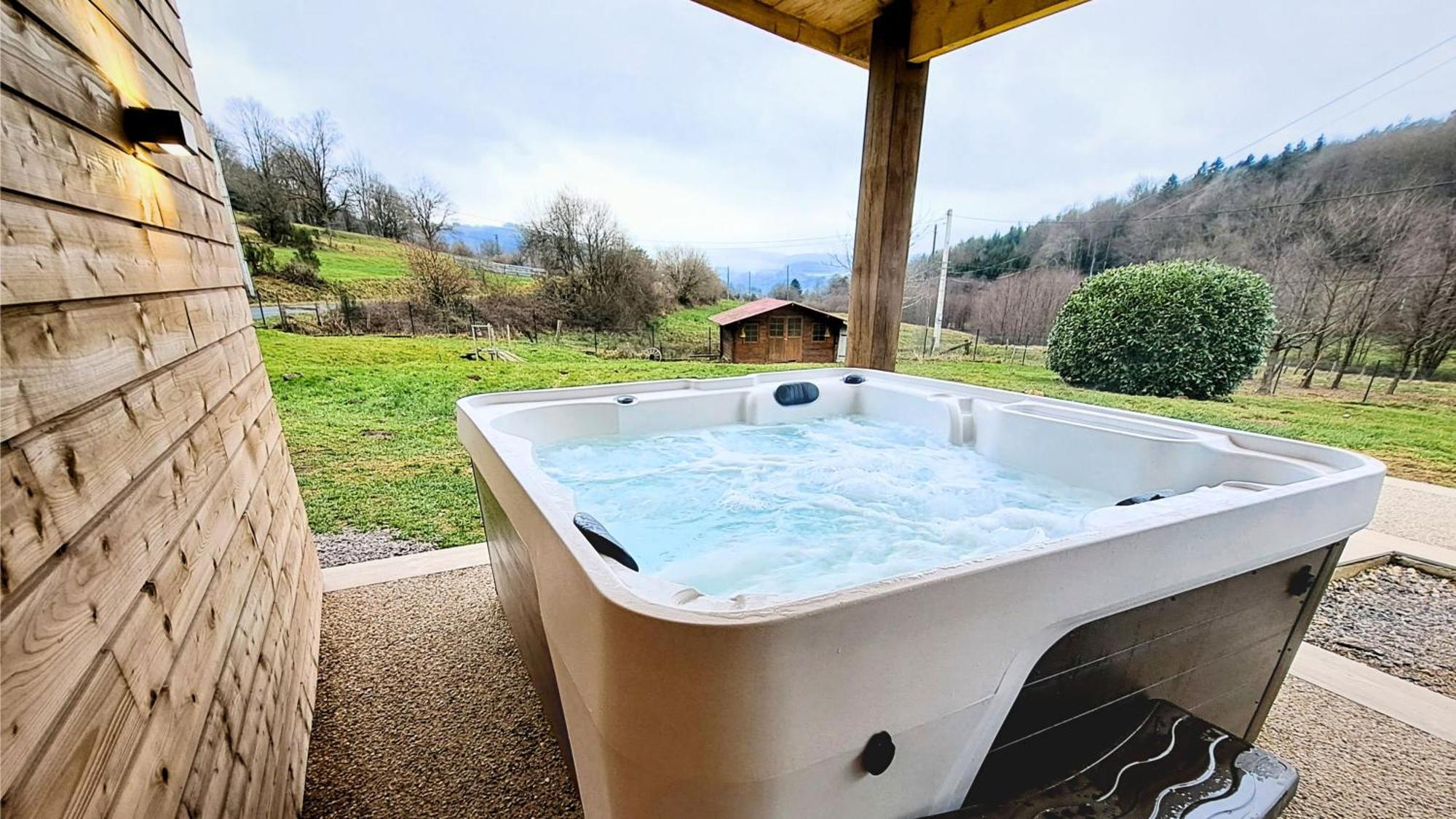 Gite Spa "La Foret Argentee" Proche Gerardmer Laveline-du-Houx Exteriör bild