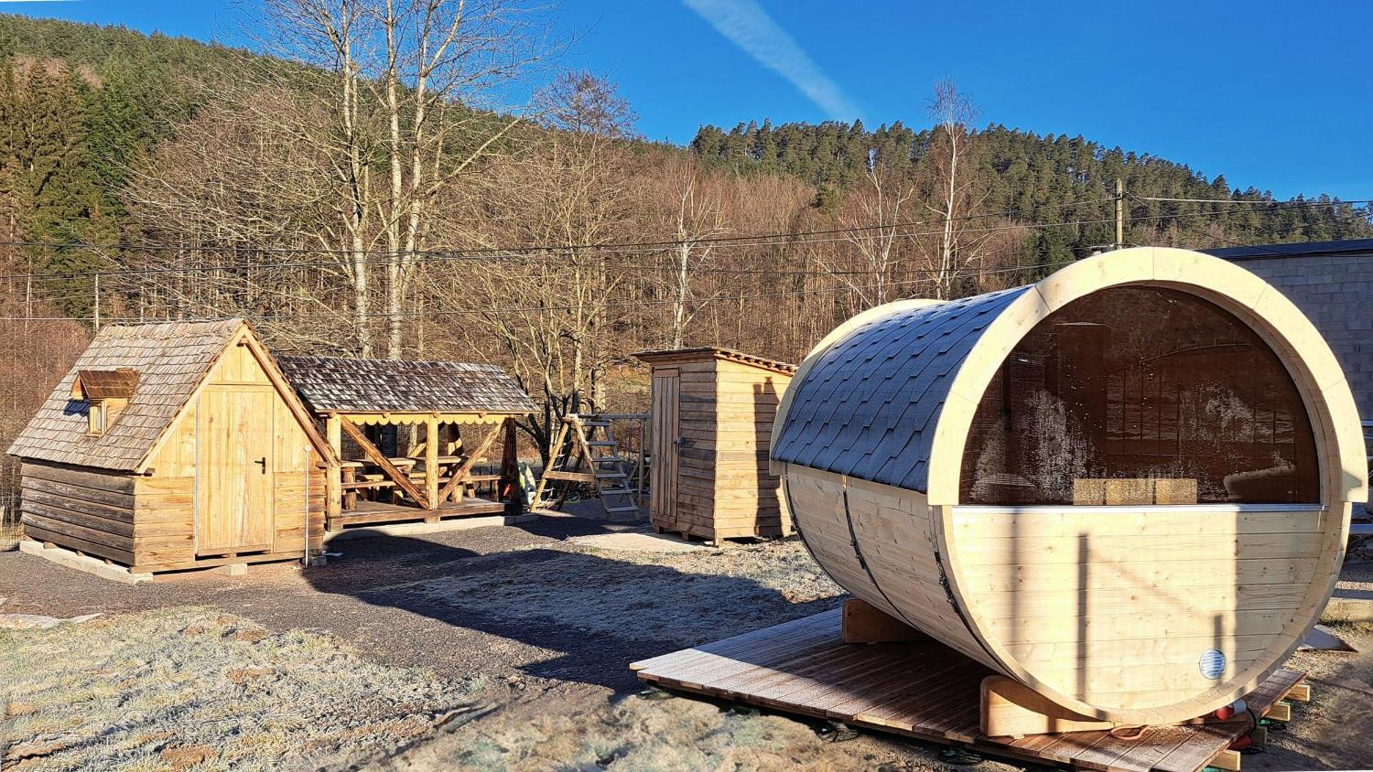 Gite Spa "La Foret Argentee" Proche Gerardmer Laveline-du-Houx Exteriör bild