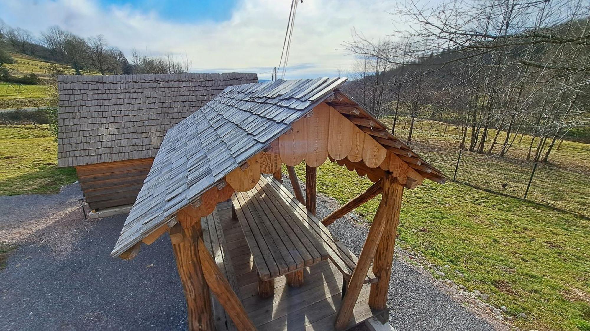 Gite Spa "La Foret Argentee" Proche Gerardmer Laveline-du-Houx Exteriör bild